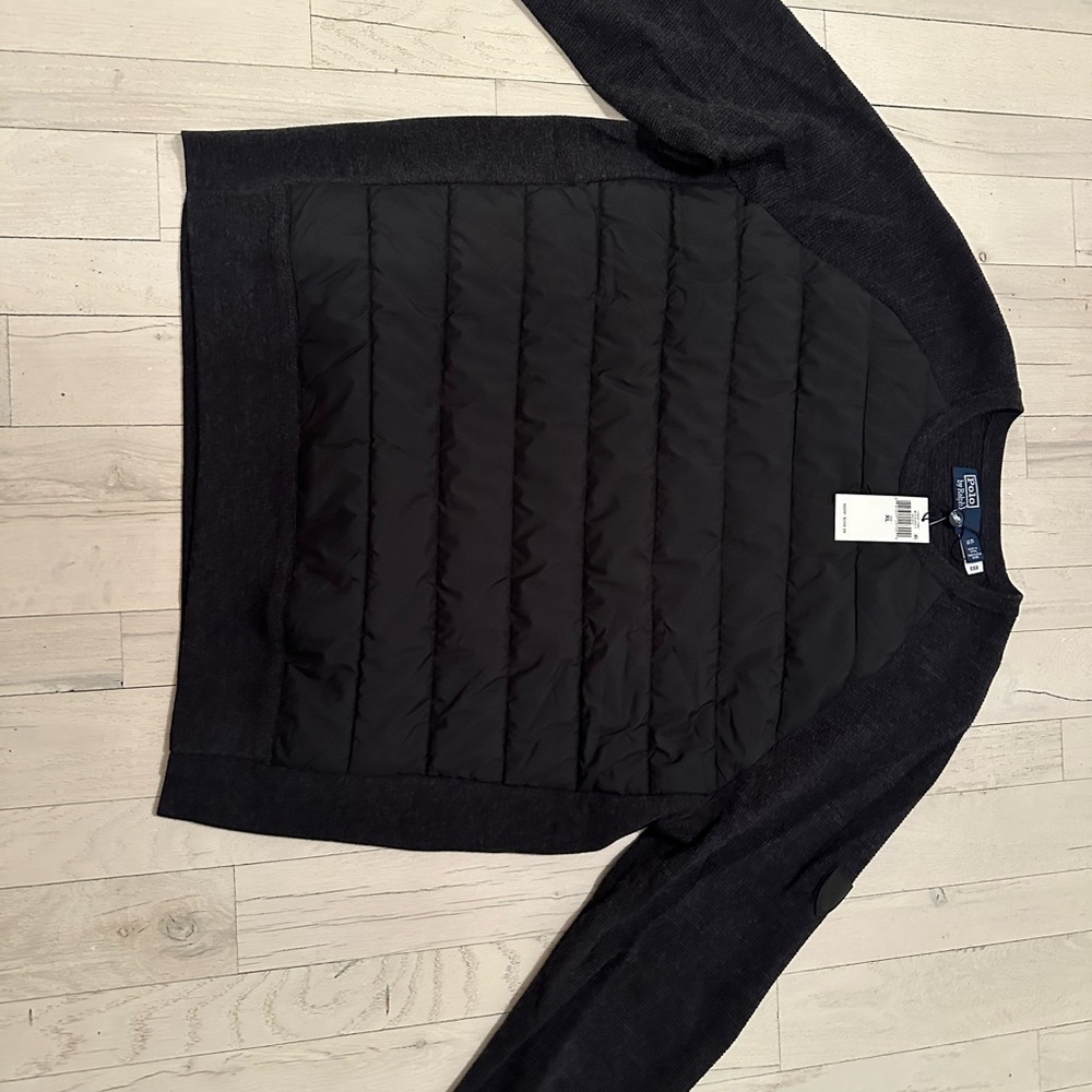 Men’s Polo Ralph Lauren Wool Puffer Sweater